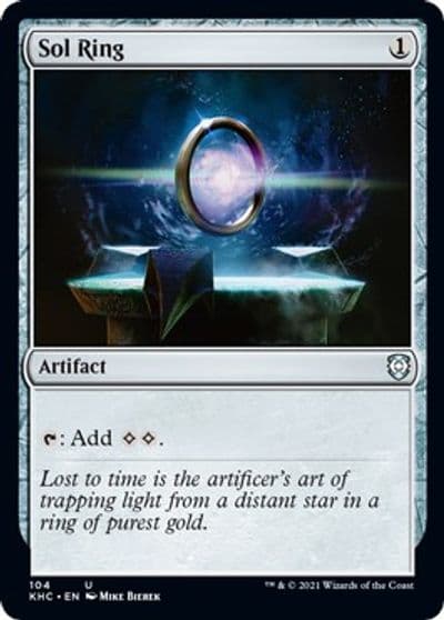 Sol Ring Commander: Kaldheim Magic card