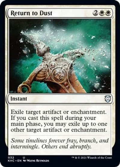 Return to Dust Commander: Kaldheim Magic card