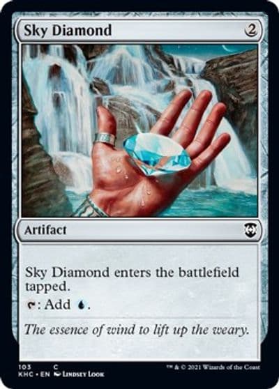 Sky Diamond Commander: Kaldheim Magic card