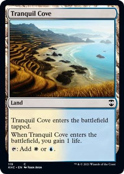 Tranquil Cove Commander: Kaldheim Magic card