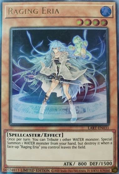 Raging Eria The Lost Art Promotion Yu-Gi-Oh! card