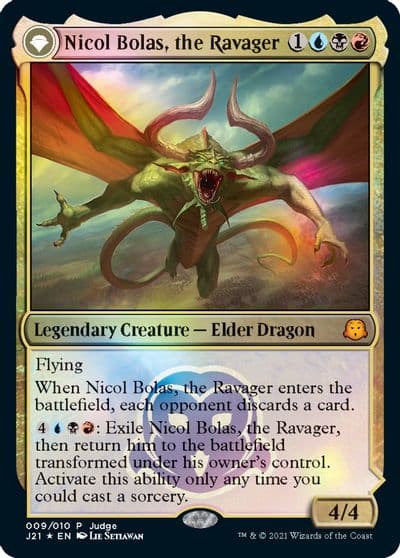 Nicol Bolas the Ravager Judge Promos Magic card