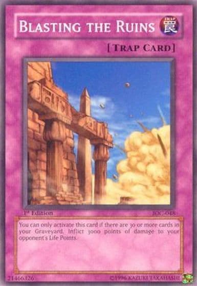 Blasting the Ruins Invasion of Chaos Yu-Gi-Oh! card
