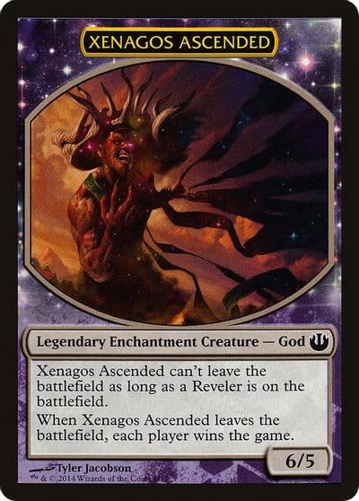 Xenagos Ascended Hero's Path Promos Magic card