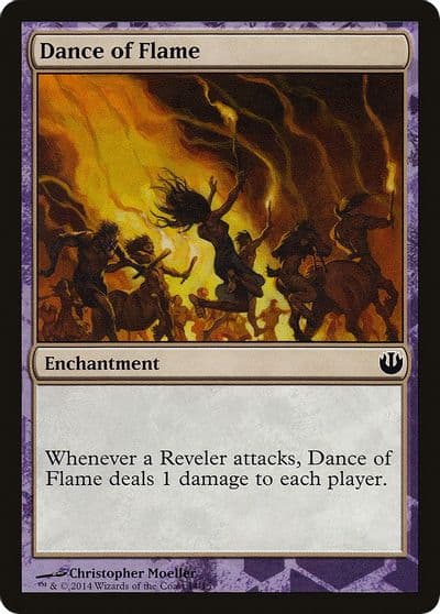 Dance of Flame Hero's Path Promos Magic card