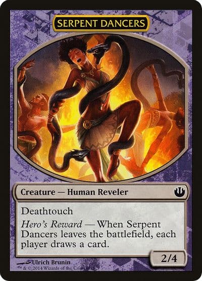 Serpent Dancers Hero's Path Promos Magic card