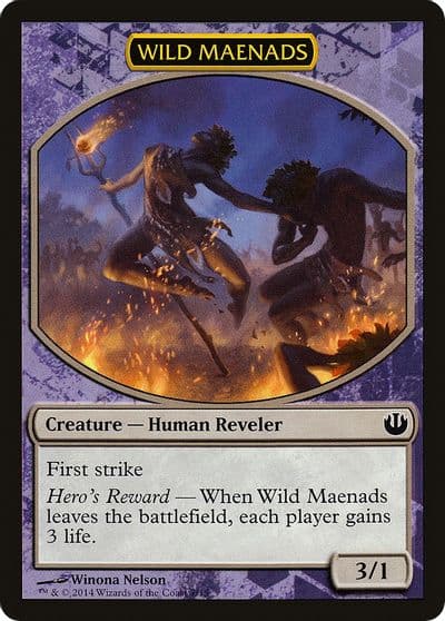 Wild Maenads Hero's Path Promos Magic card