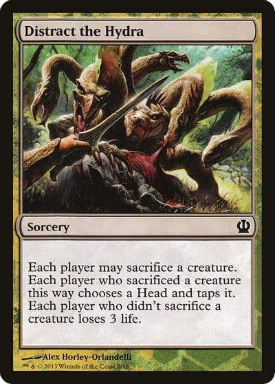 Distract the Hydra Hero's Path Promos Magic card