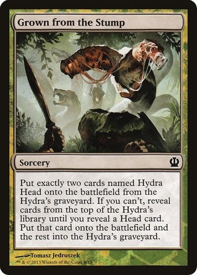 Grown from the Stump Hero's Path Promos Magic card