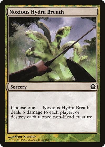 Noxious Hydra Breath Hero's Path Promos Magic card