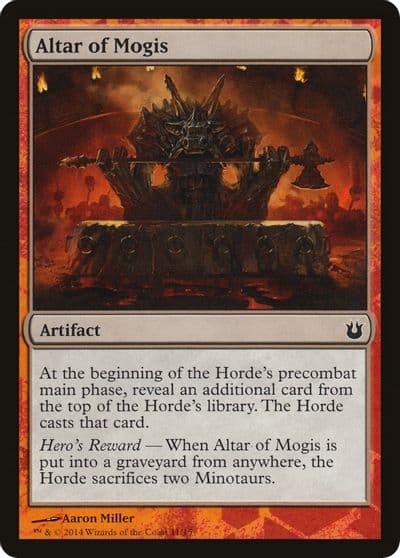 Altar of Mogis Hero's Path Promos Magic card