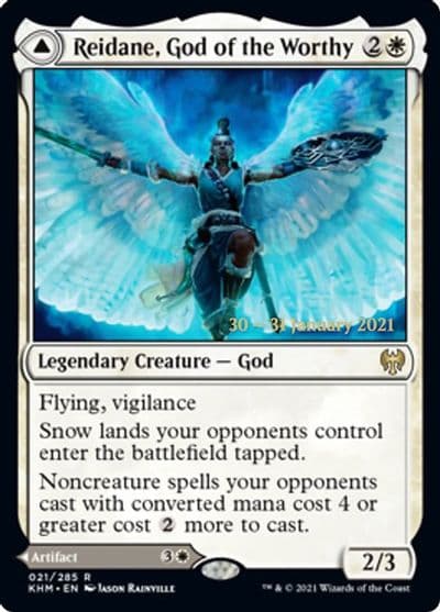 Reidane God of the Worthy Prerelease Cards Magic card