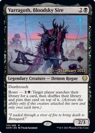 Varragoth Bloodsky Sire Prerelease Cards Magic card