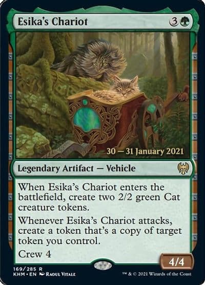 Esikas Chariot Prerelease Cards Magic card