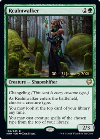 Realmwalker Prerelease Cards Magic card