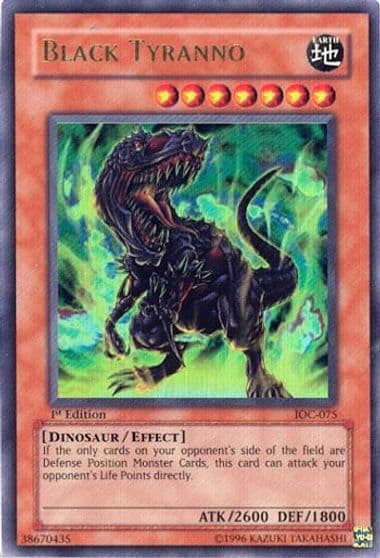 Black Tyranno Invasion of Chaos Yu-Gi-Oh! card