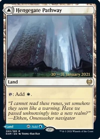Hengegate Pathway Prerelease Cards Magic card