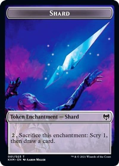 Shard Token Kaldheim Magic card