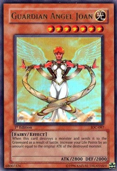 Guardian Angel Joan Invasion of Chaos Yu-Gi-Oh! card