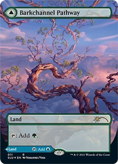 Barkchannel Pathway Borderless Secret Lair Series Magic card