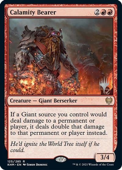 Calamity Bearer Promo Pack: Kaldheim Magic card
