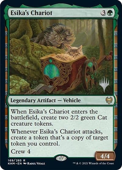 Esikas Chariot Promo Pack: Kaldheim Magic card