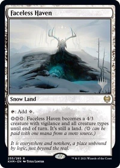 Faceless Haven Promo Pack: Kaldheim Magic card