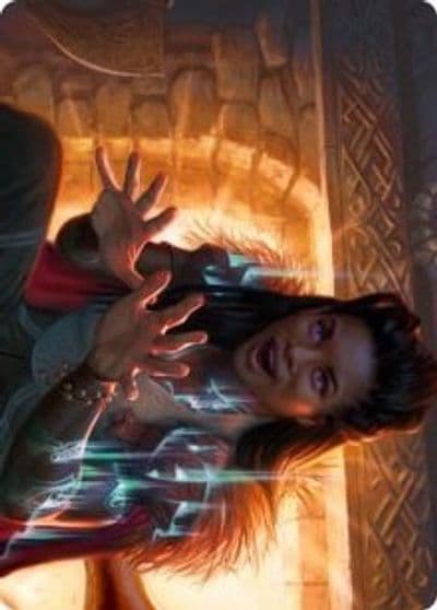 Birgi God of Storytelling Art Card Art Series: Kaldheim Magic card