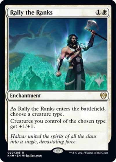 Rally the Ranks Promo Pack: Kaldheim Magic card