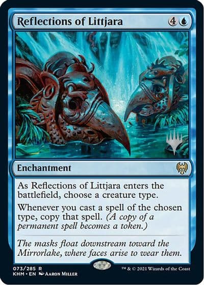 Reflections of Littjara Promo Pack: Kaldheim Magic card