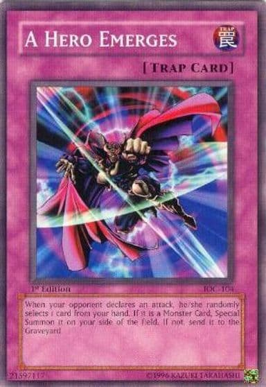 A Hero Emerges Invasion of Chaos Yu-Gi-Oh! card