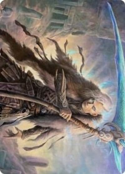 Egon God of Death Art Card Art Series: Kaldheim Magic card