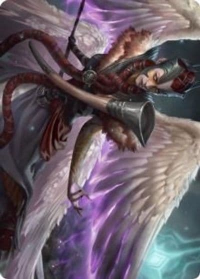 Firja Judge of Valor Art Card Art Series: Kaldheim Magic card