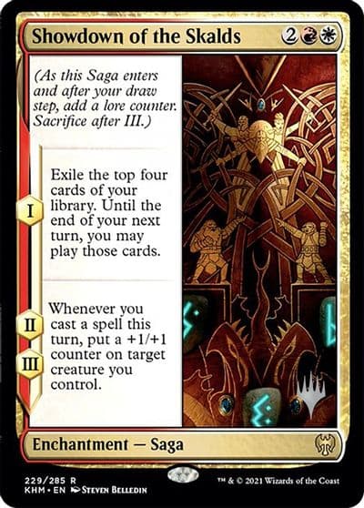 Showdown of the Skalds Promo Pack: Kaldheim Magic card