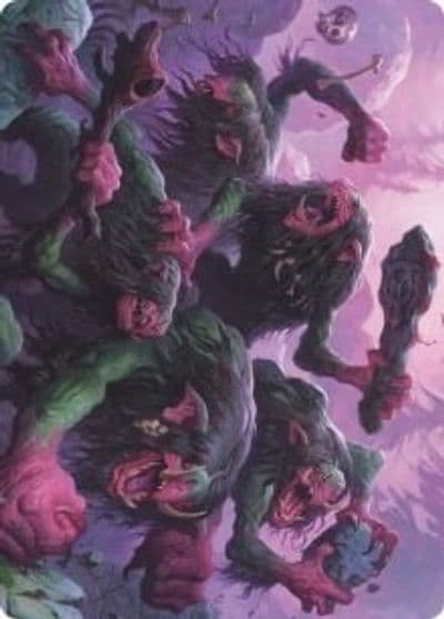 Hagi Mob Art Card Art Series: Kaldheim Magic card