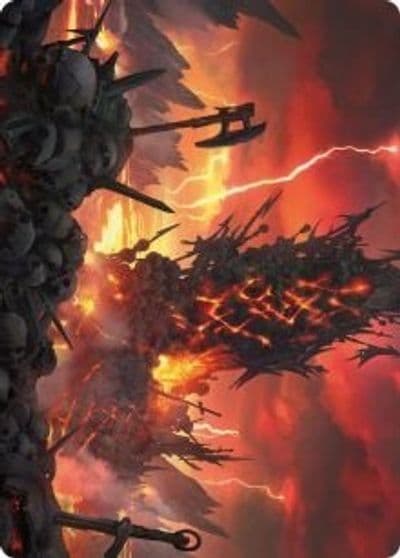 Immersturm Skullcairn Art Card Art Series: Kaldheim Magic card