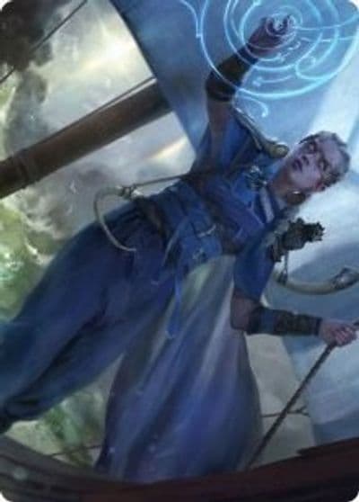 Inga Rune Eyes Art Card Art Series: Kaldheim Magic card