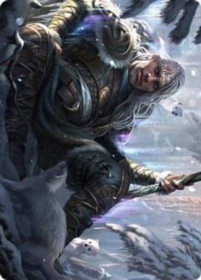 Jorn God of Winter Art Card Art Series: Kaldheim Magic card