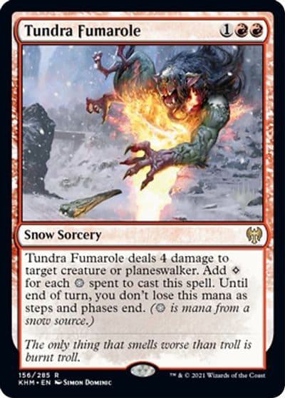 Tundra Fumarole Promo Pack: Kaldheim Magic card