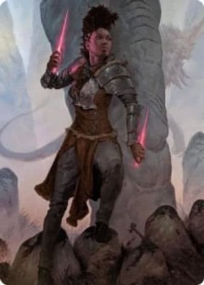 Kaya the Inexorable Art Card Art Series: Kaldheim Magic card