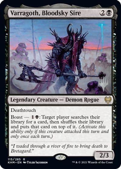Varragoth Bloodsky Sire Promo Pack: Kaldheim Magic card