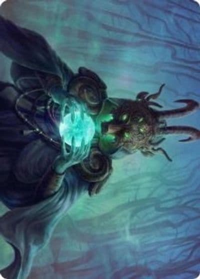 Masked Vandal Art Card Art Series: Kaldheim Magic card
