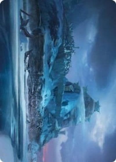 Port of Karfell Art Card Art Series: Kaldheim Magic card