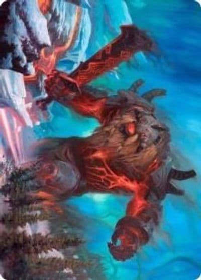 Quakebringer Art Card Art Series: Kaldheim Magic card