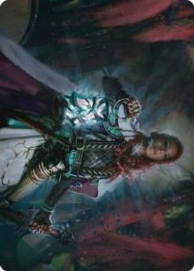 Tergrid God of Fright Art Card Art Series: Kaldheim Magic card
