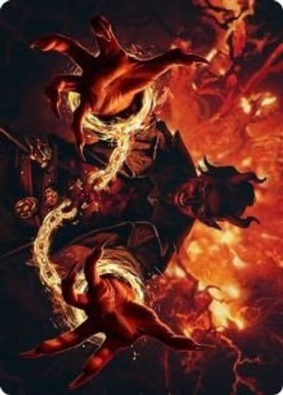 Tibalts Trickery Art Card Art Series: Kaldheim Magic card