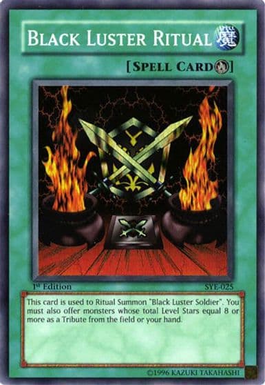 Black Luster Ritual Starter Deck: Yugi Evolution Yu-Gi-Oh! card