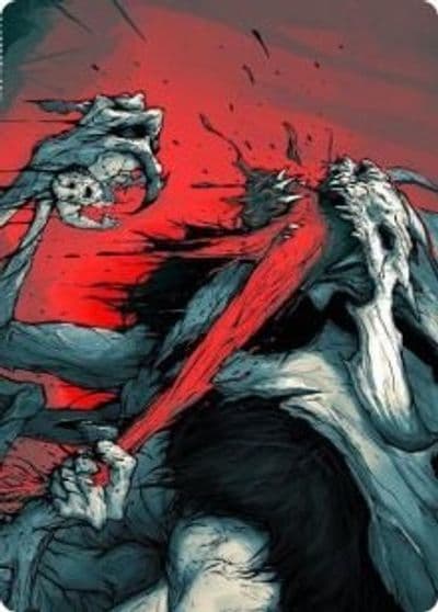 Vorinclex Monstrous Raider Art Card 79 81 Art Series: Kaldheim Magic card