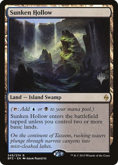 Sunken Hollow Promo Pack: Kaldheim Magic card