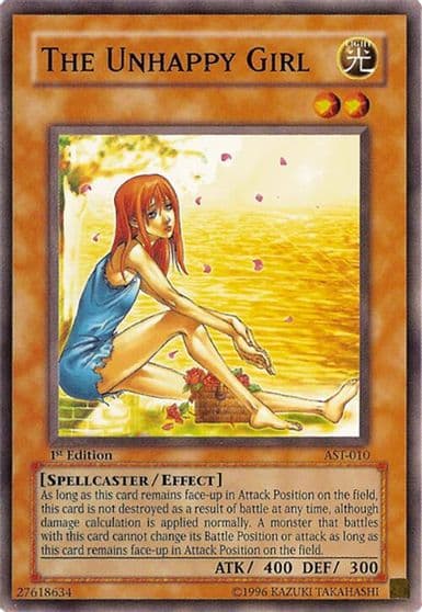 The Unhappy Girl Ancient Sanctuary Yu-Gi-Oh! card